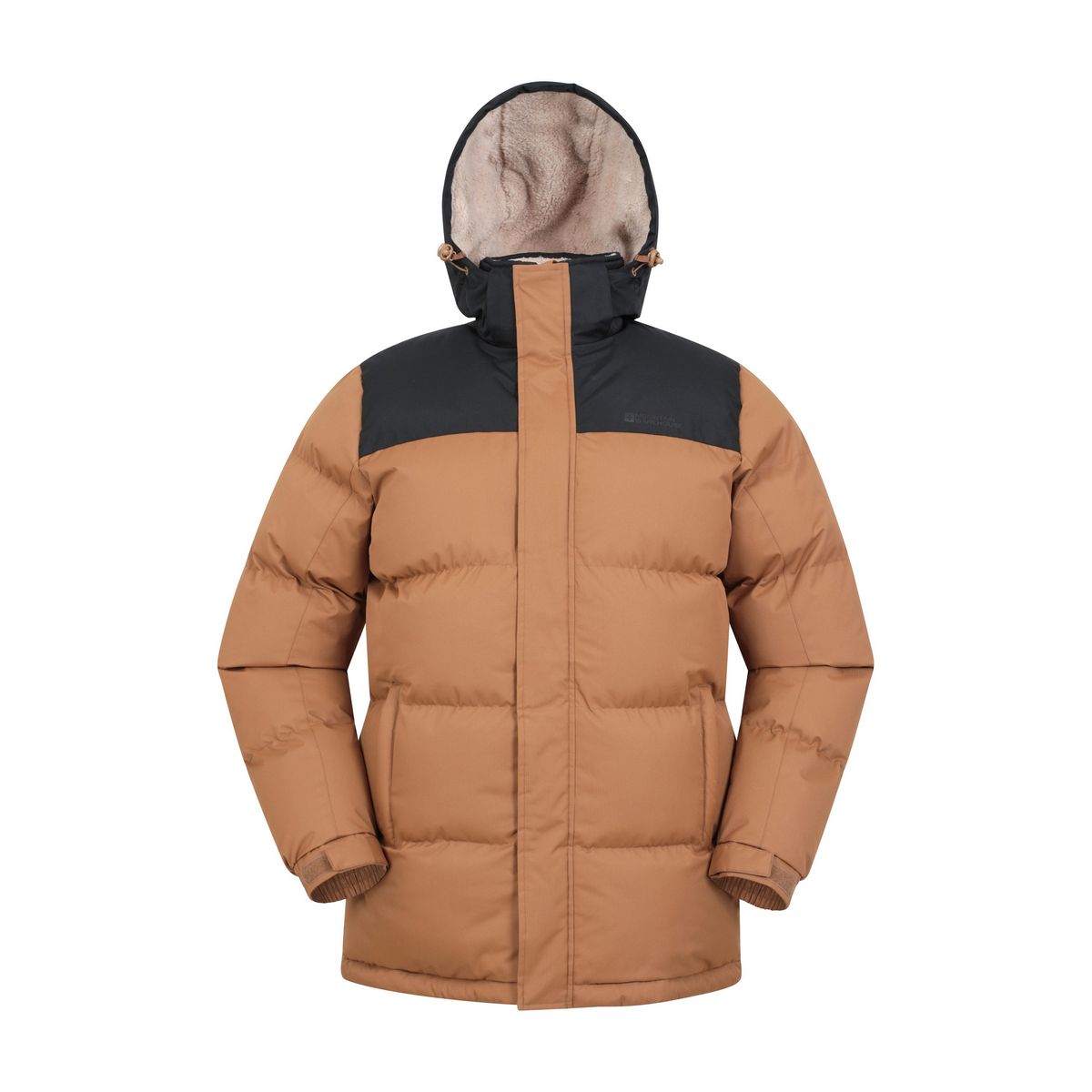 Mountain Warehouse - "Snow" Steppjacke für Herren (Hellbraun)