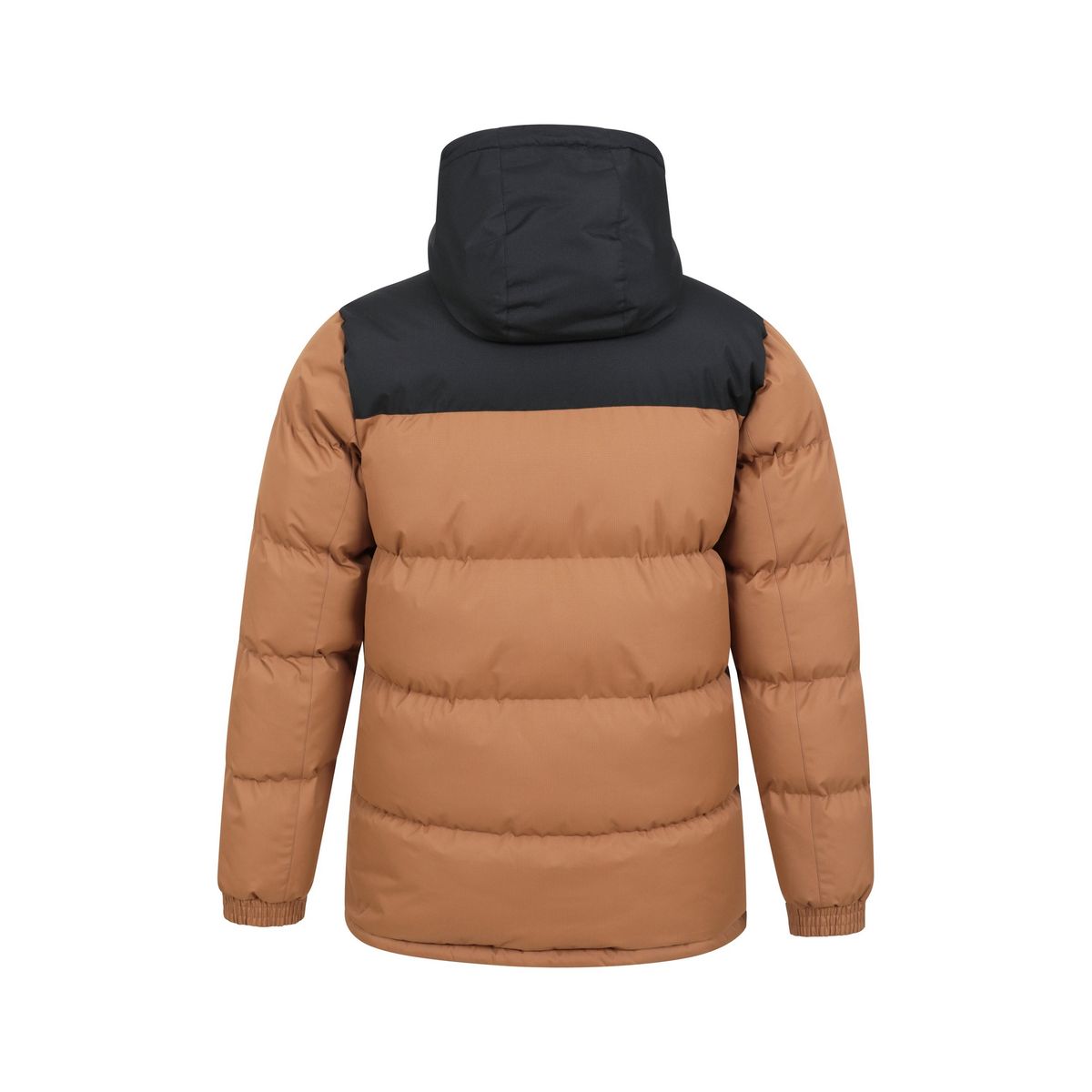 Isolierter Farbblock-Puffer-Parka