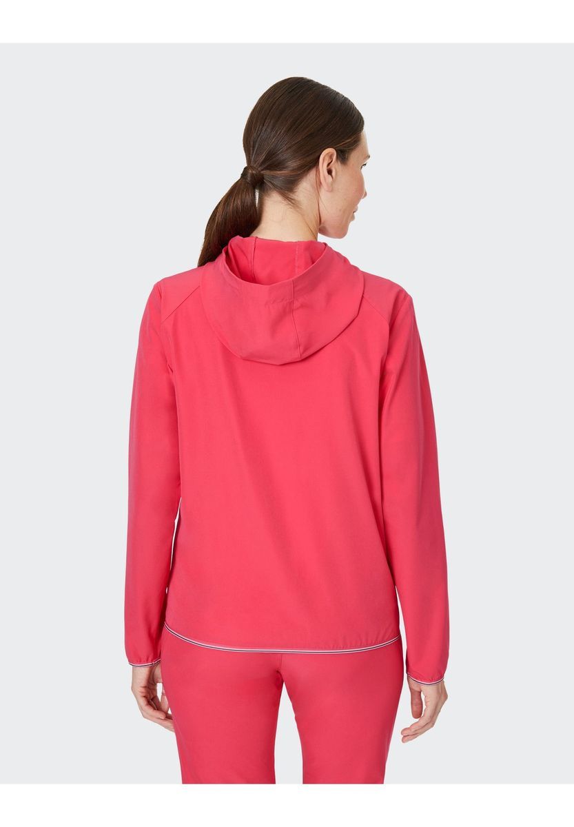 Sportliche leichte Trainingsjacke mit Kapuze