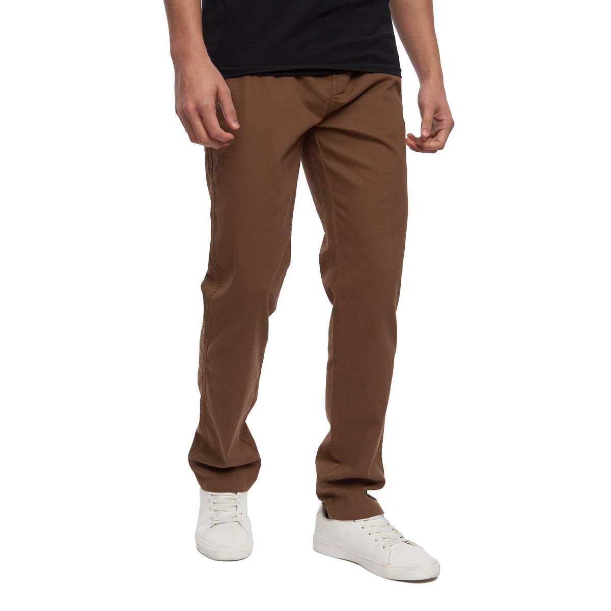 Herren Slim Fit Freizeit Chino Hose