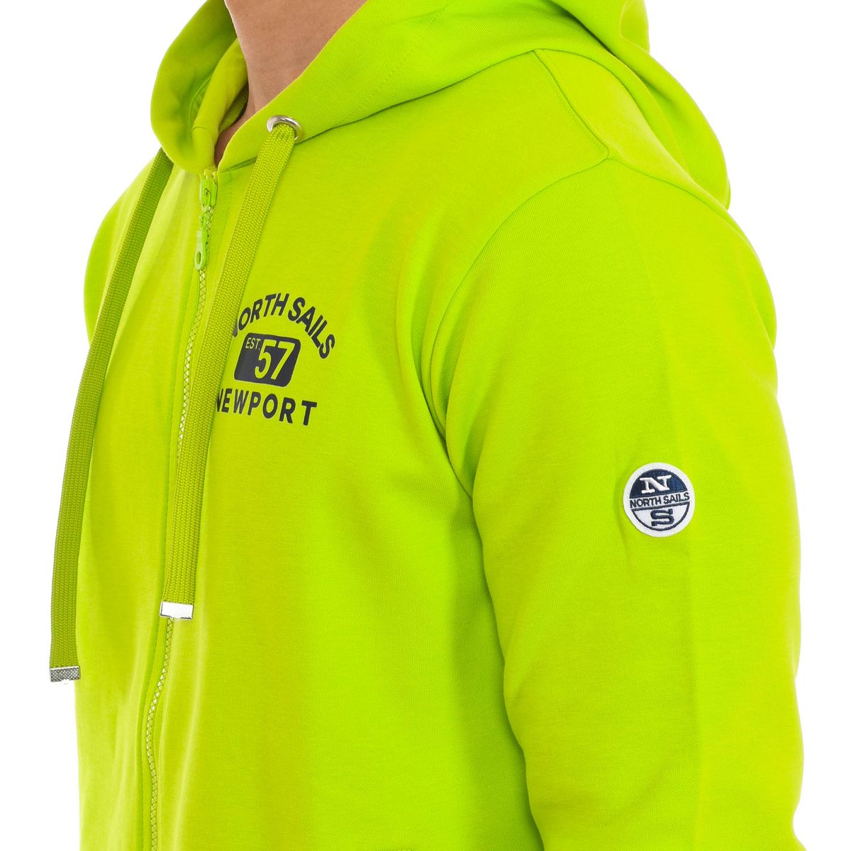 Klassischer Kapuzenpullover mit Logo-Print