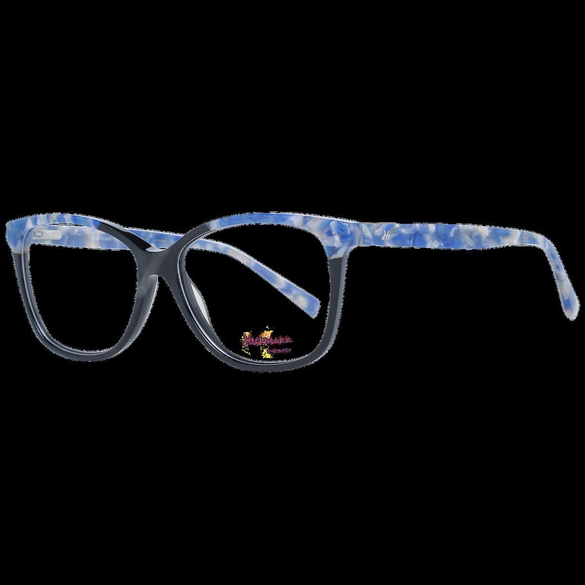 Blaue Acetat Vollrand Rechteckige Brille