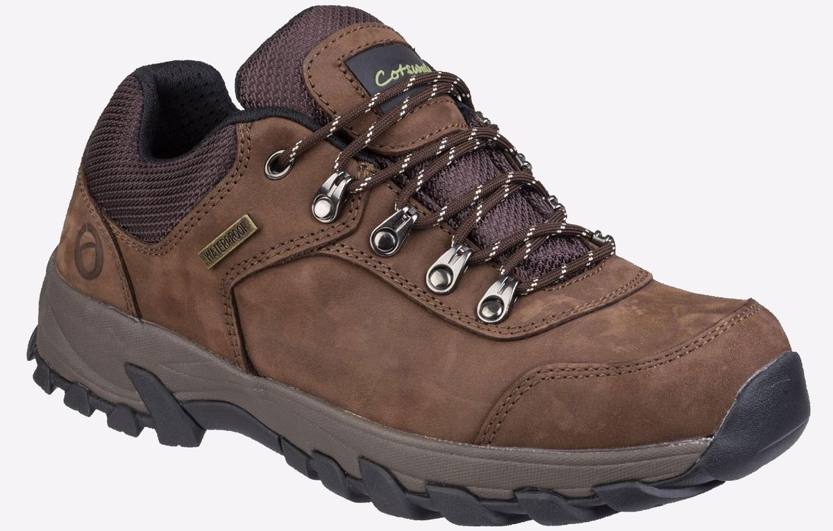 Wasserdichte Low-Top Wanderschuhe aus Leder