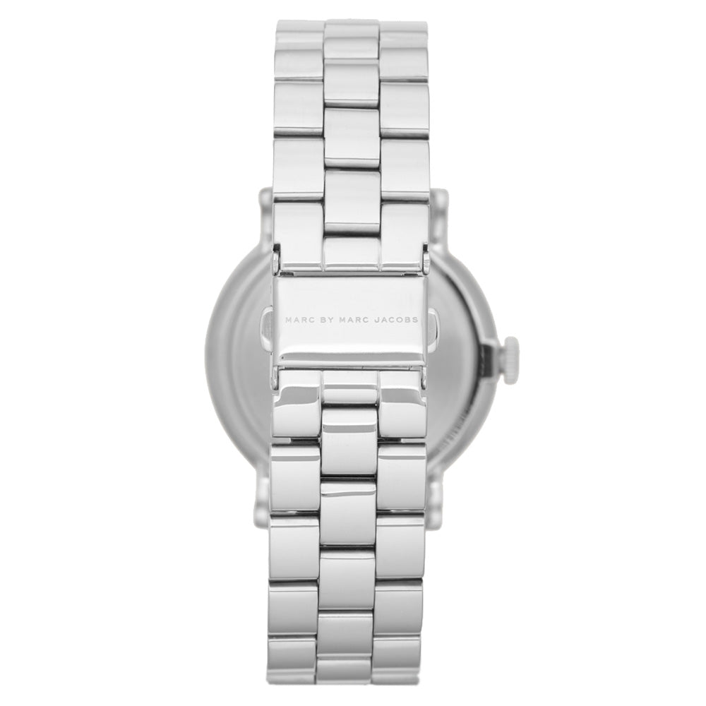 Minimalistische Edelstahl-Armbanduhr
