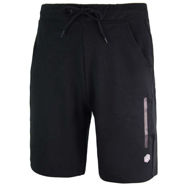 Herren-Trainingsshorts, Schwarz, maßgeschneidert