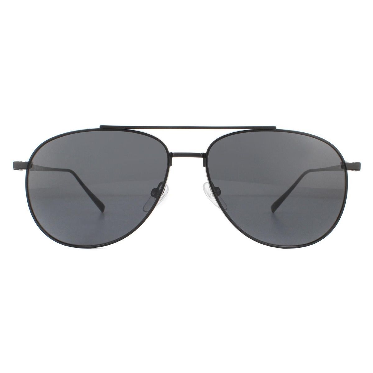 Matte Schwarze Pilotenbrille