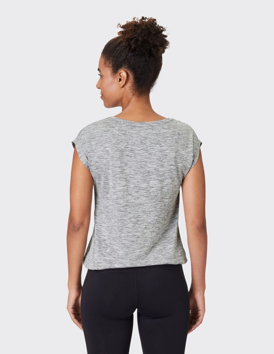 Graumeliertes Sportshirt Venice Beach