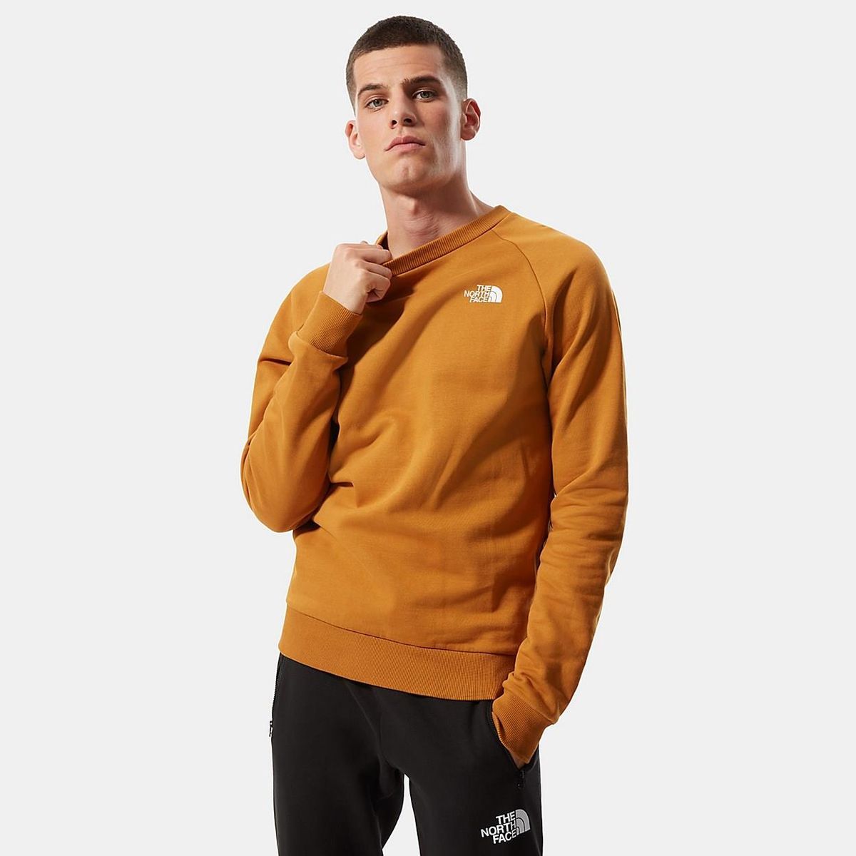 Herren Sweatshirt mit Rundhalsausschnitt, lockere Passform