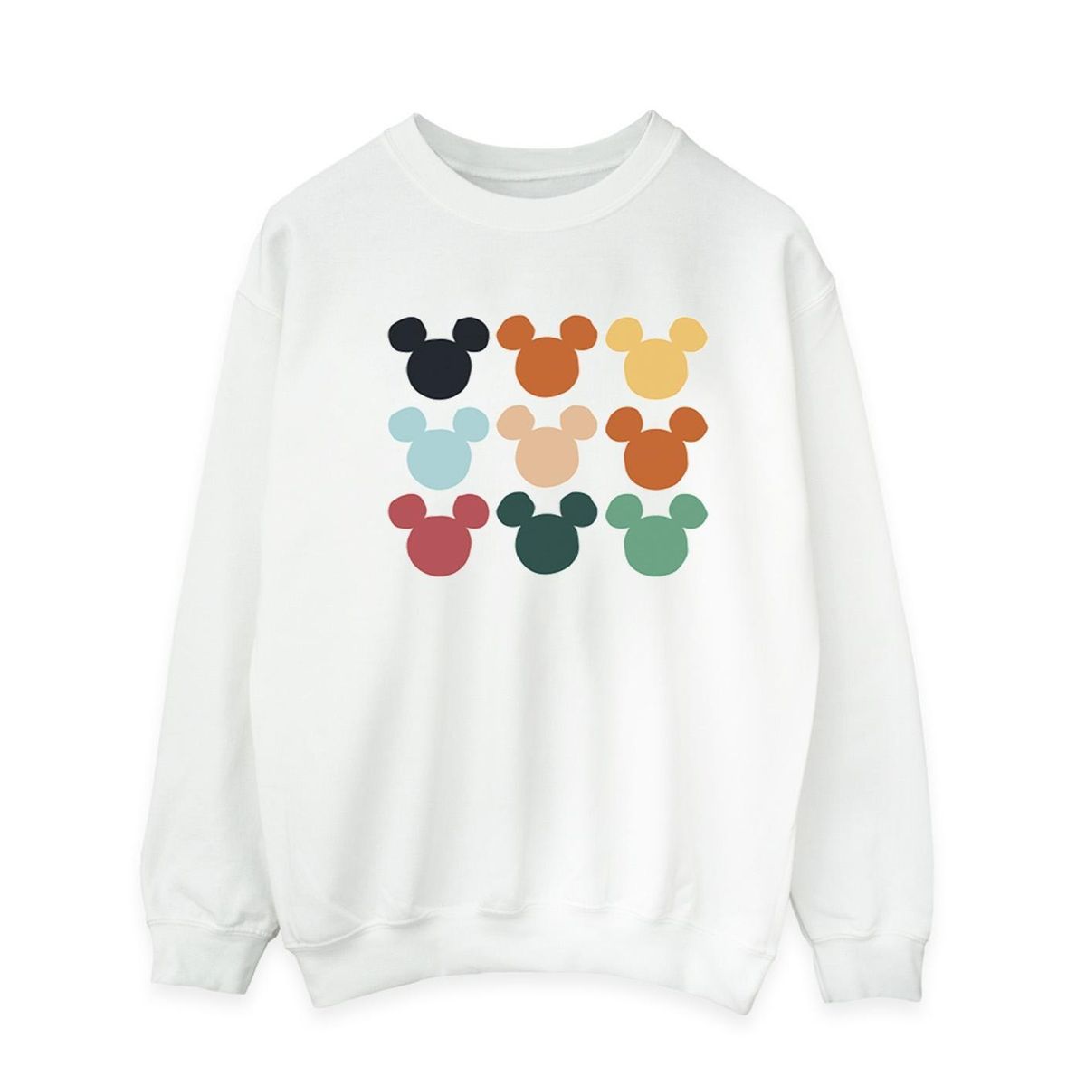 Mickey Mouse Köpfe Grafik Sweatshirt