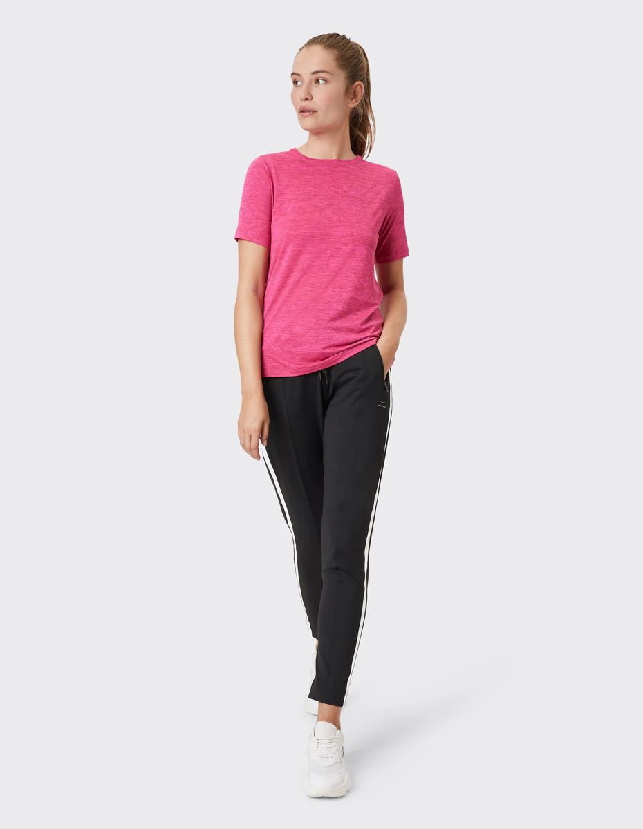 Jogginghose mit seitlichen Kontraststreifen