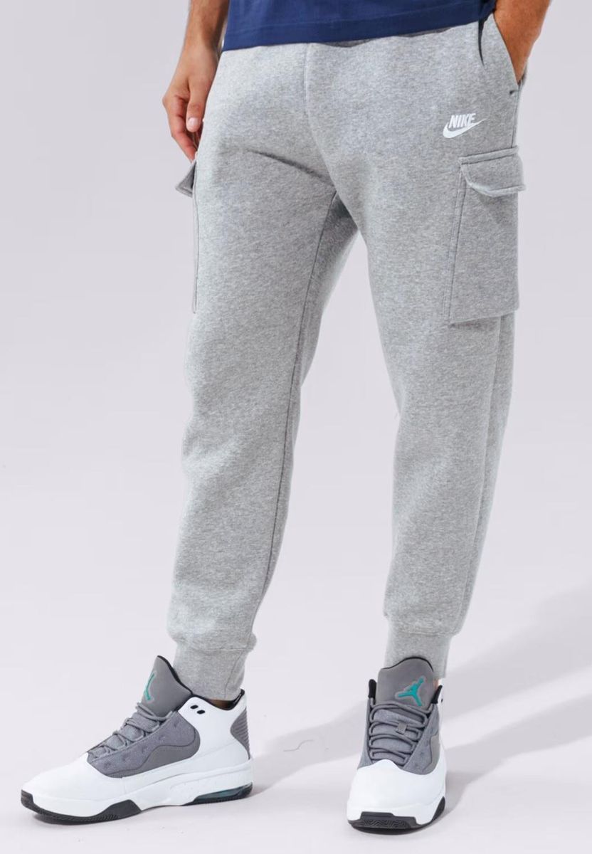 Herren Fleece Cargo Jogginghose mit Taschen