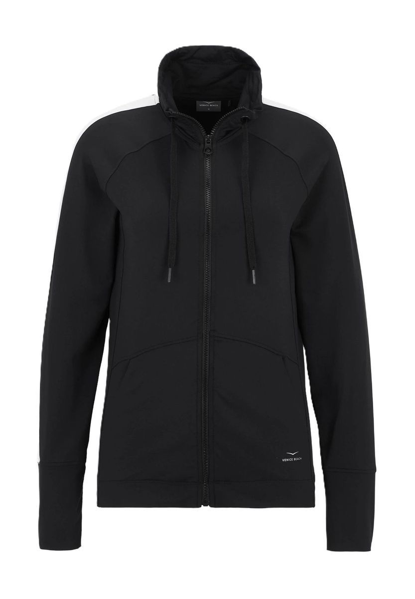 Sportliche Trainingsjacke mit Reißverschluss