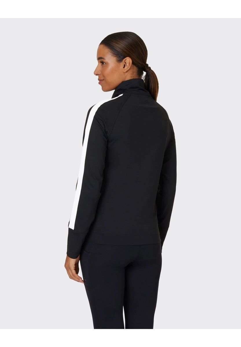 Sportliche Trainingsjacke mit Reißverschluss