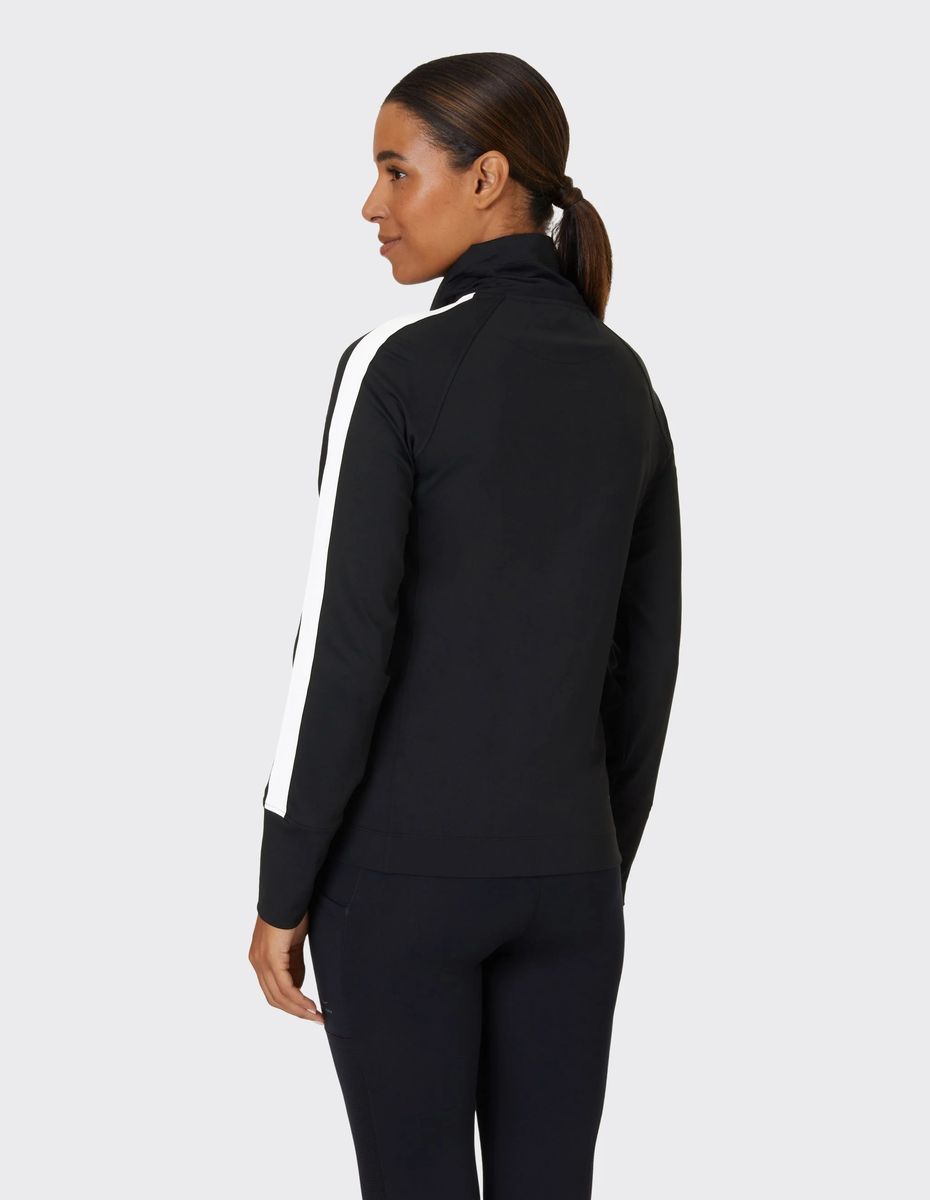 Sportliche Trainingsjacke mit Reißverschluss