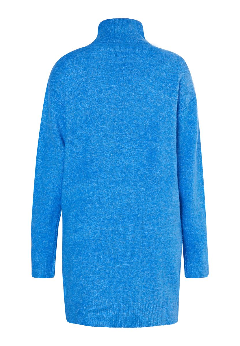 Oversized Strickkleid mit Stehkragen