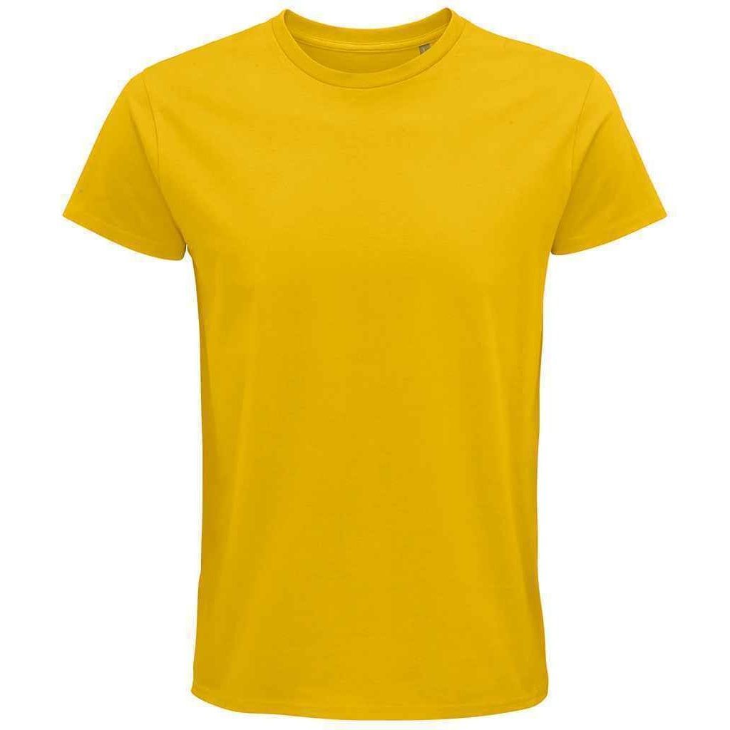 Klassisches einfarbiges Rundhals-T-Shirt