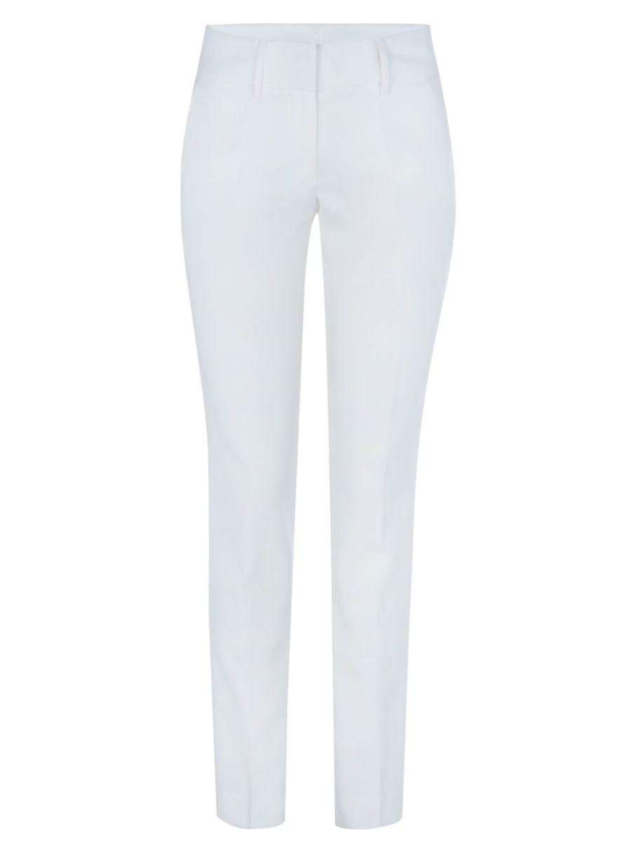 Schmal geschnittene, taillierte Hose