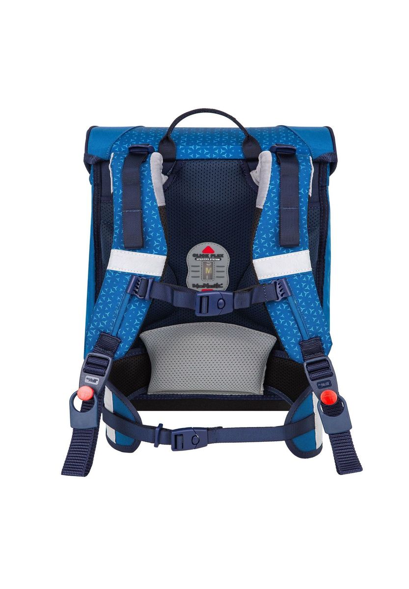 Blaues Kinder Schulranzen Set 5-teilig