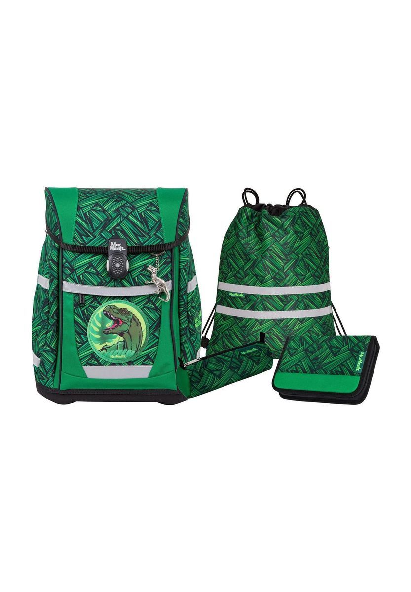 Schulranzen-Set mit Dinosaurier-Design