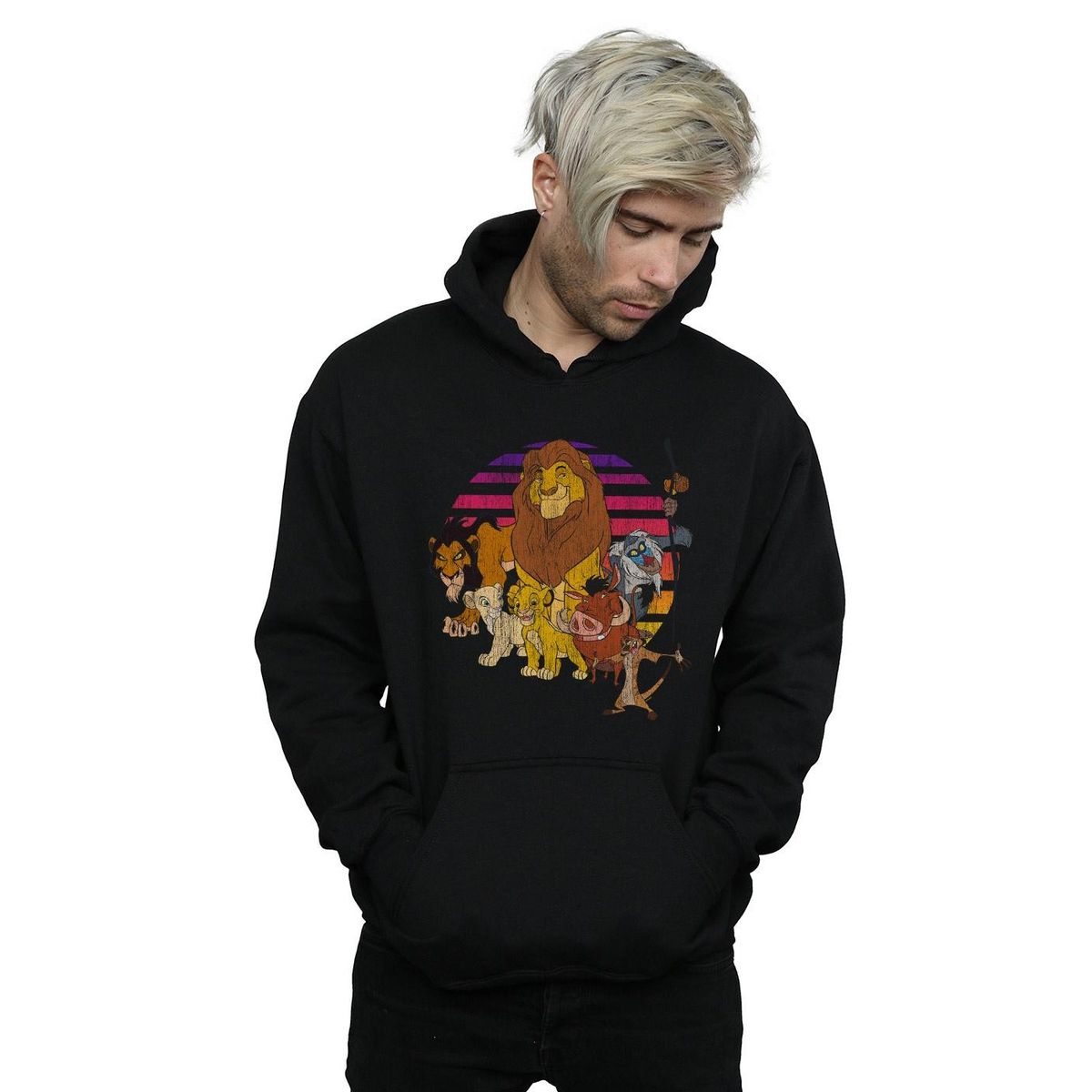 König der Löwen Grafik-Hoodie
