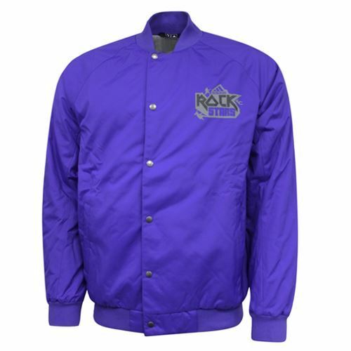 Herren Leichte Bomberjacke in Lila