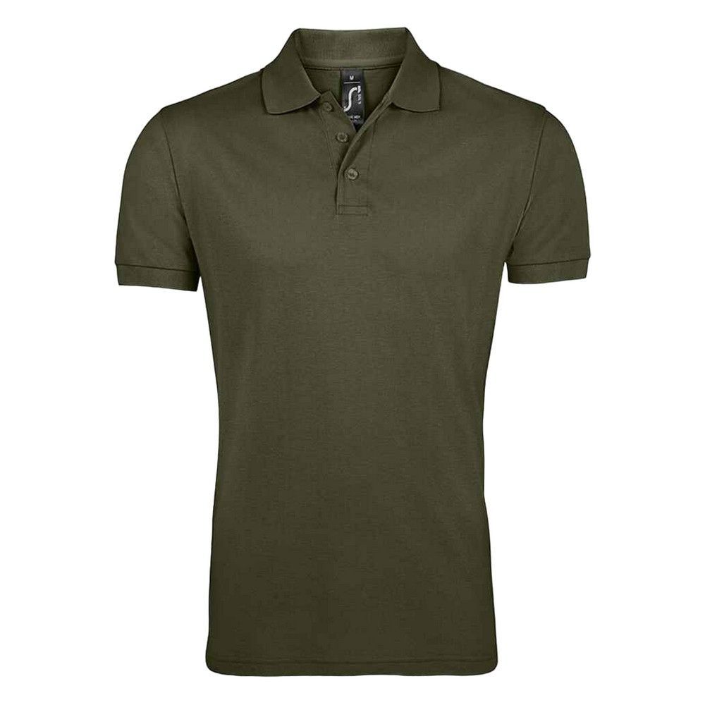 Herren Kurzarm Piqué Polo Shirt