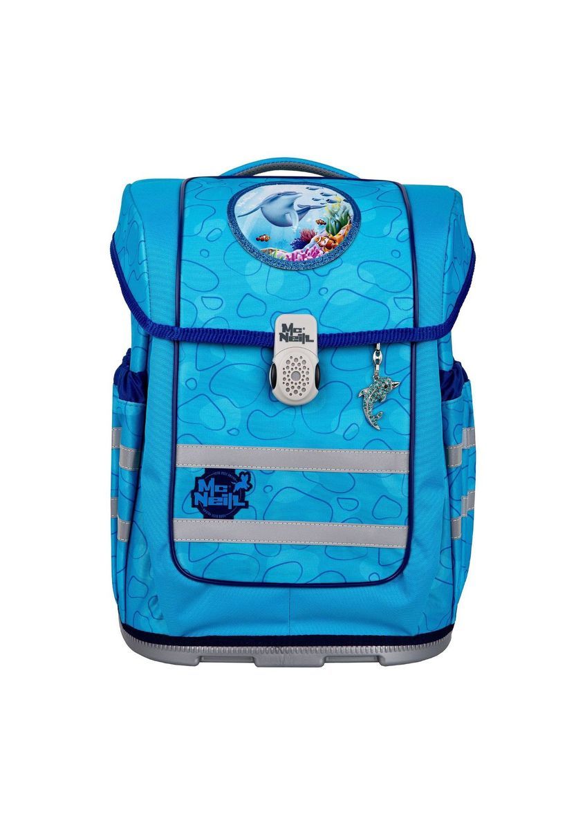 Türkis Delphin Schulranzen Set 5-teilig