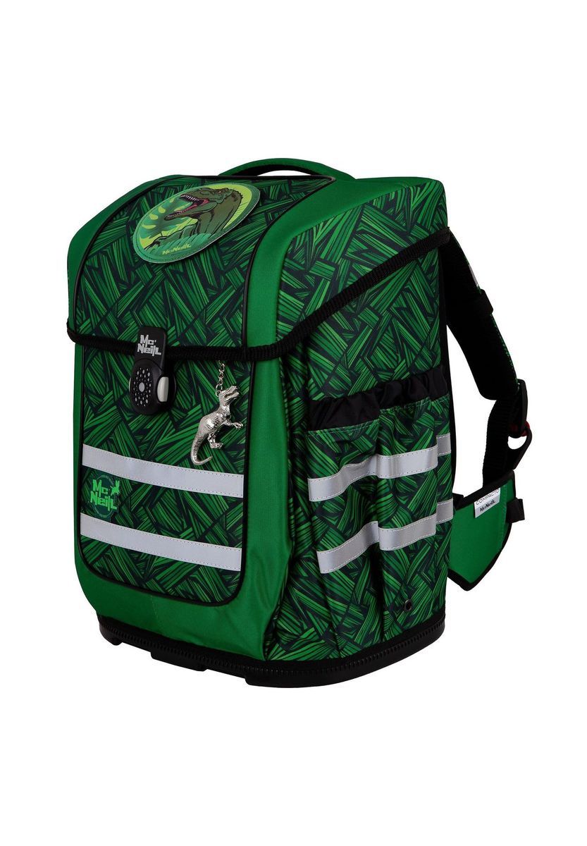 Grünes Schulranzen-Set 5-teilig