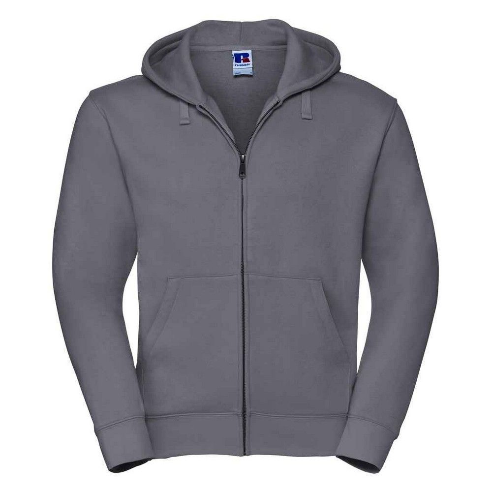 Klassisches Sweatshirt mit Kapuze und Reißverschluss