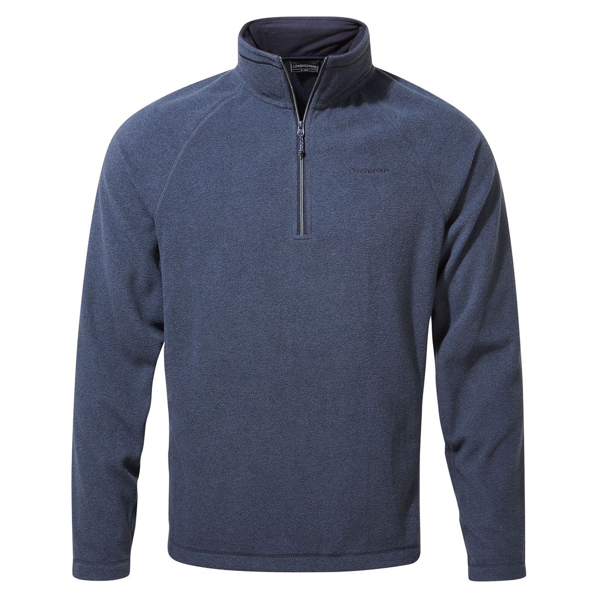 Leichtes Herren Fleece Top mit Halbreißverschluss
