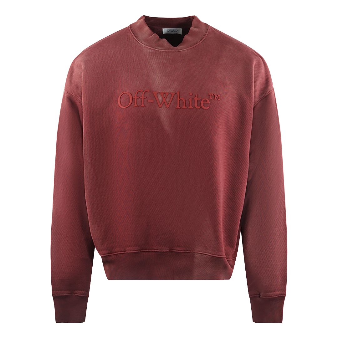 Rotes Skate Fit Rundhals-Sweatshirt
