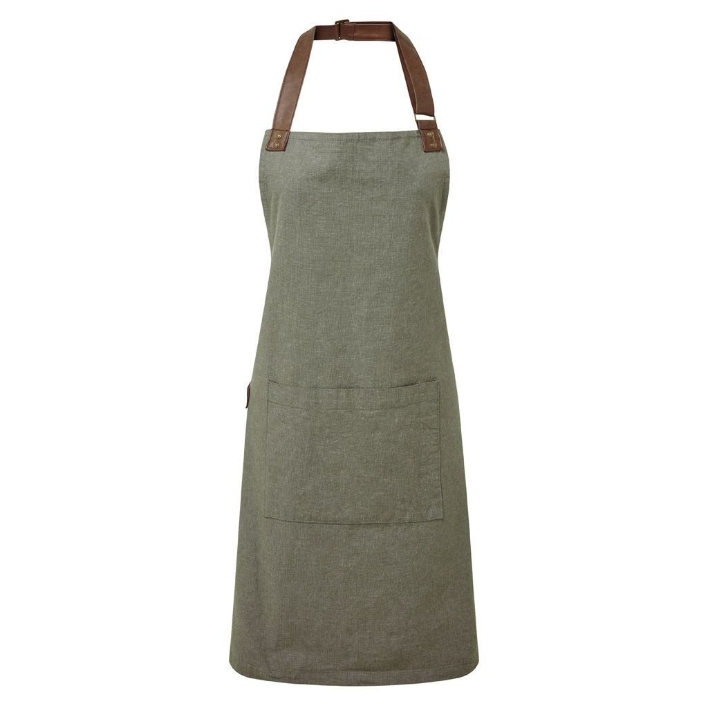 Unisex Küchenschürze aus Baumwoll-Canvas
