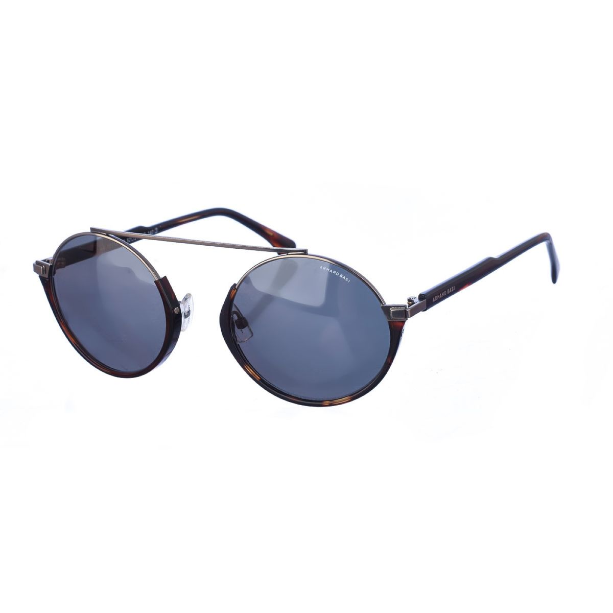 Runde Sonnenbrille mit Brauensteg