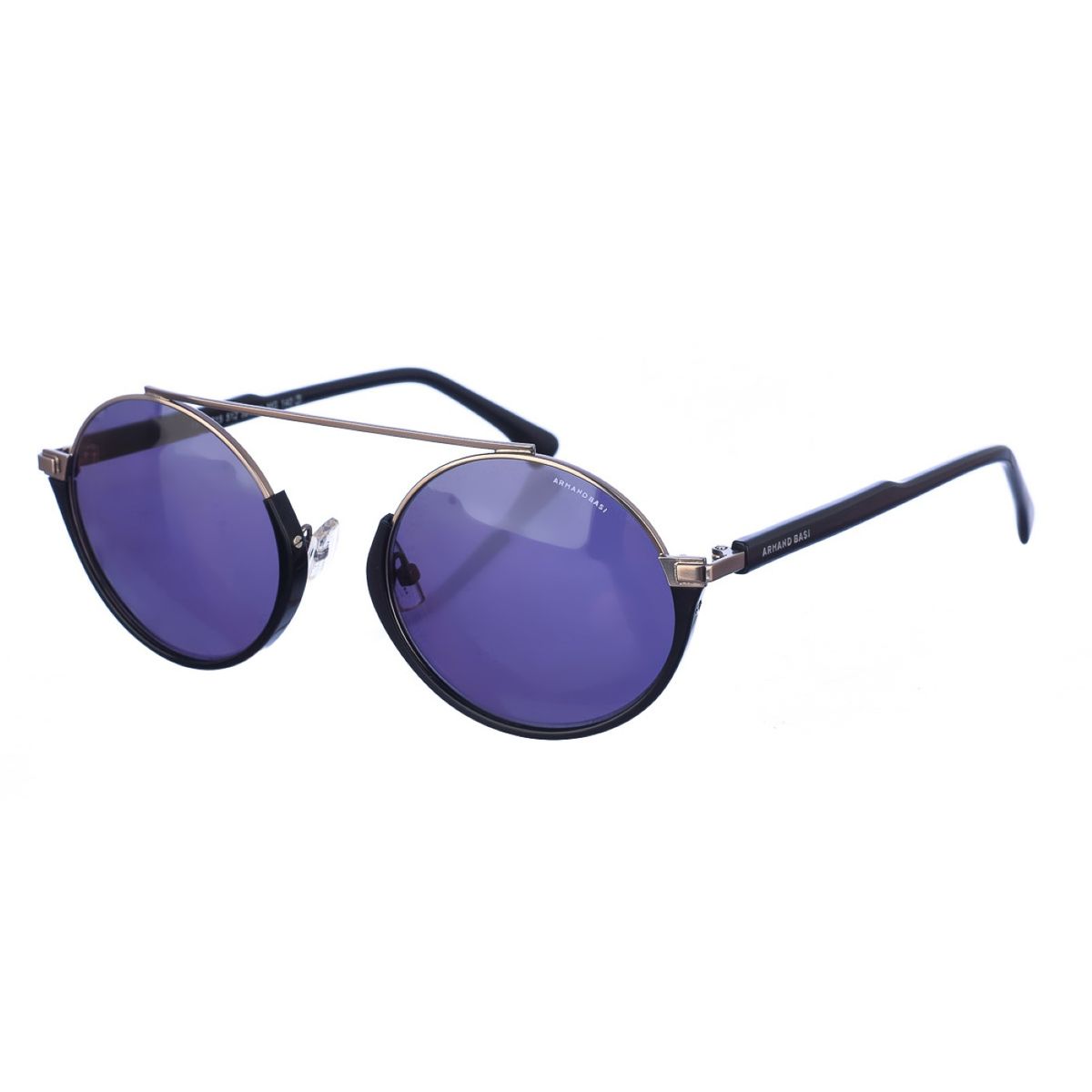Runde Sonnenbrille mit Brauensteg