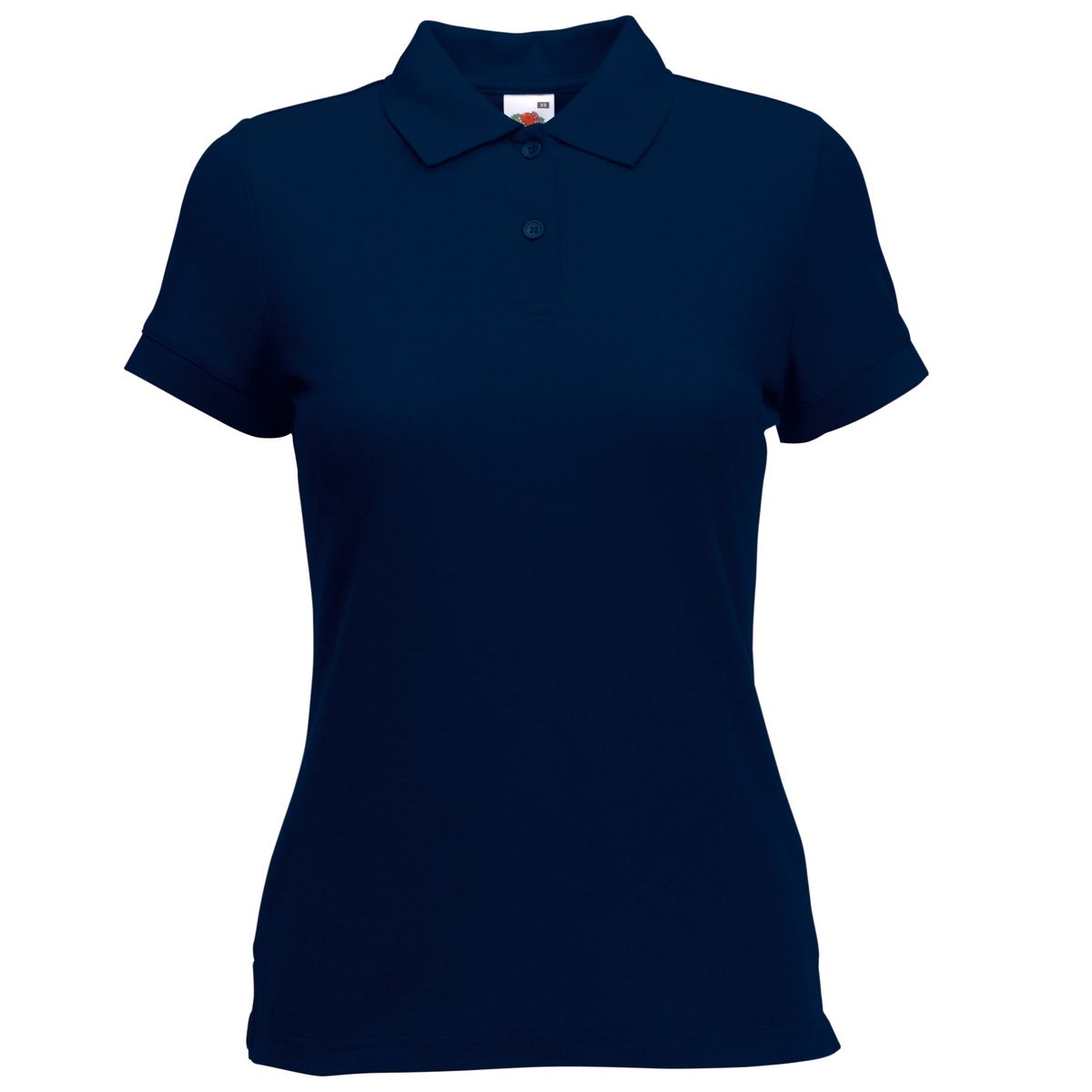 Damen Kurzarm-Poloshirt in taillierter Passform