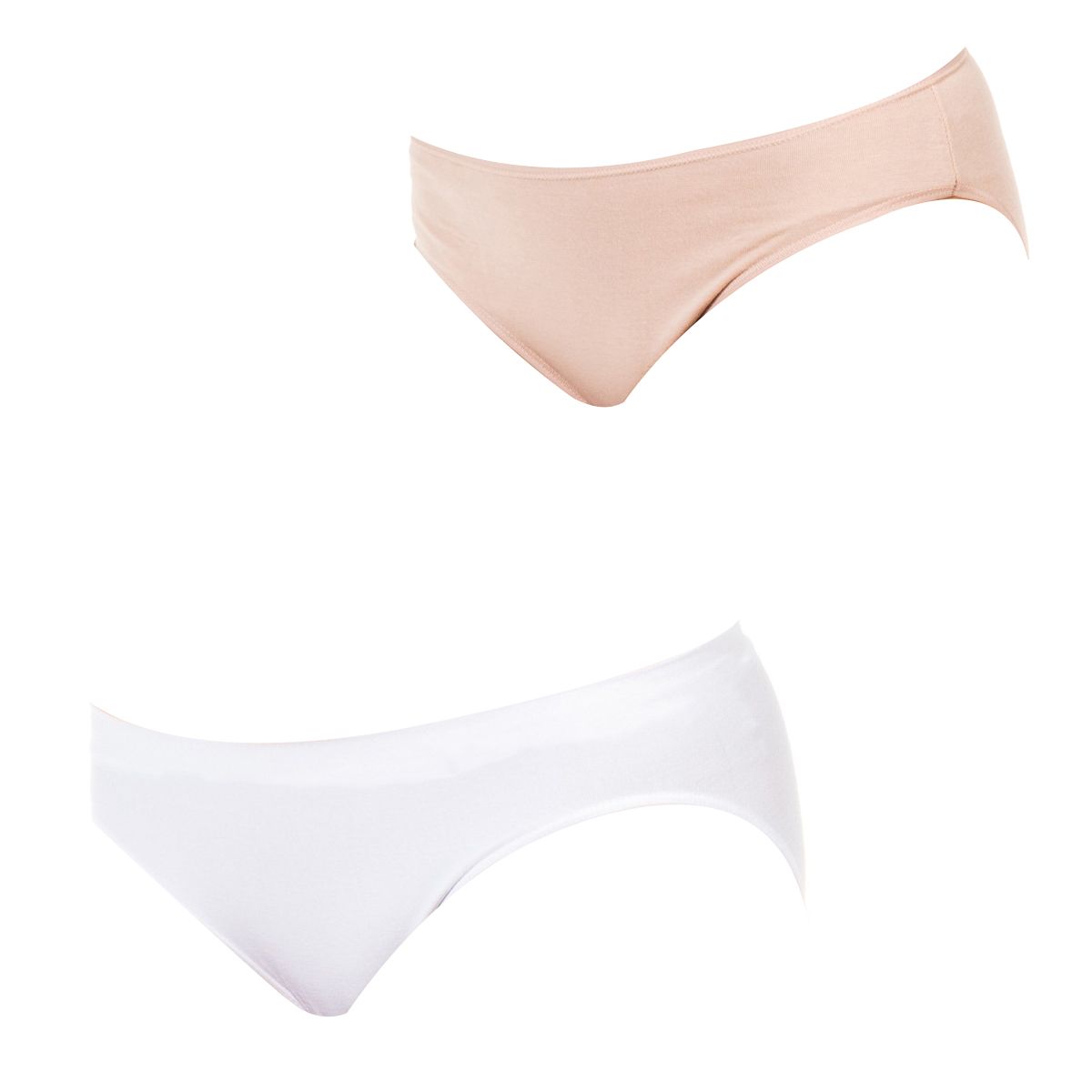 Baumwoll-Stretch-Slips Set mit niedriger Taille