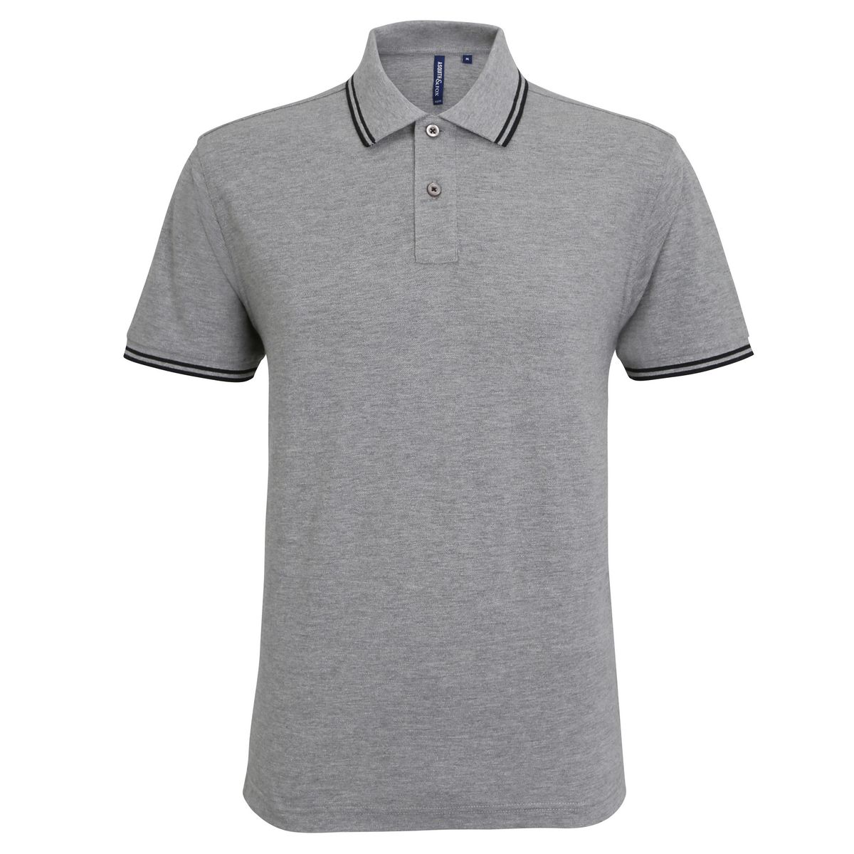 Klassisch geschnittenes Poloshirt mit Kontrastdetails