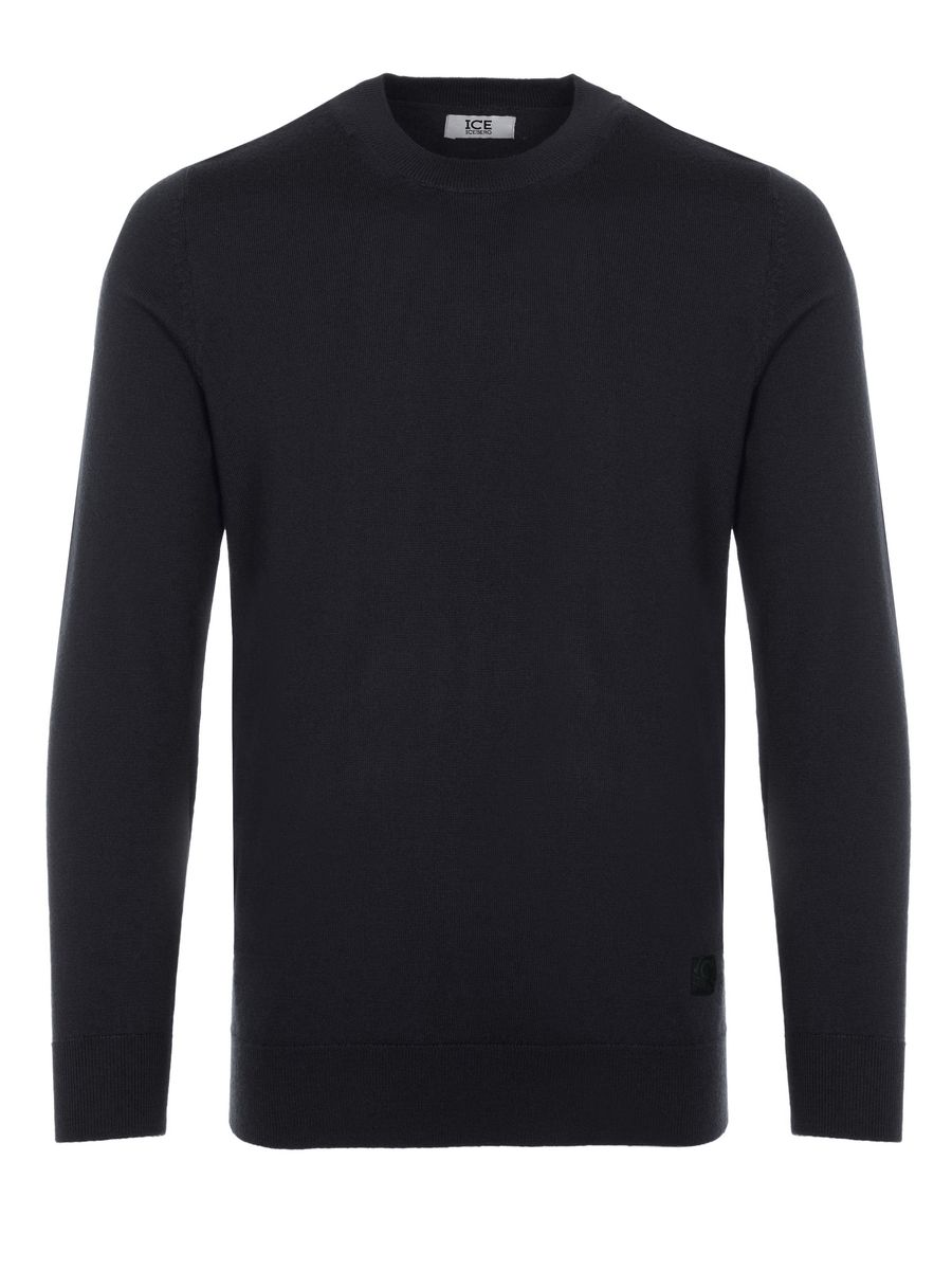 Herren Klassischer Wollstrickpullover