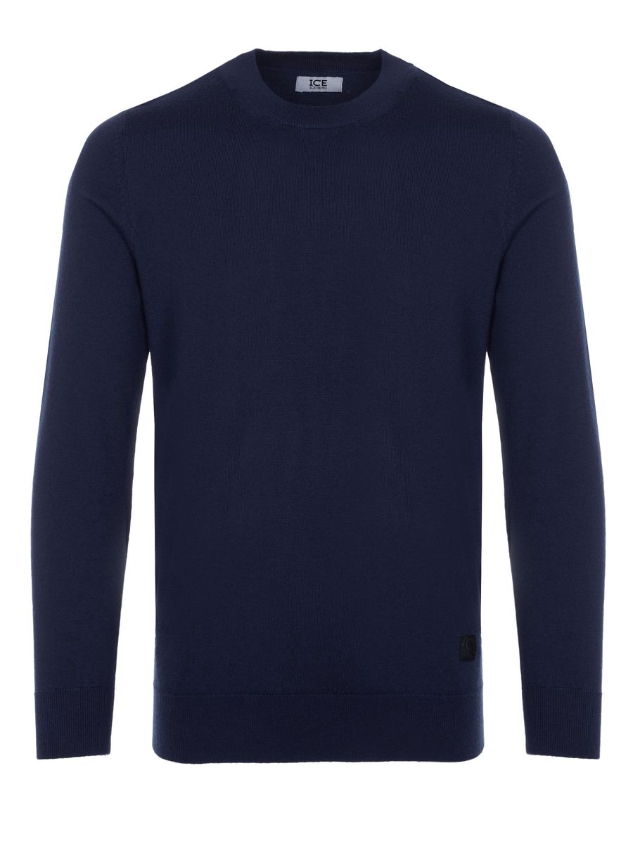 Herren Klassischer Wollstrickpullover