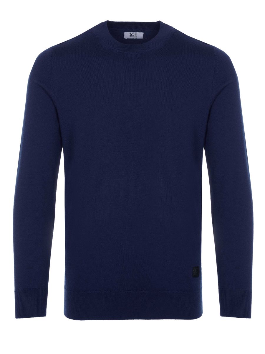 Herren Klassischer Wollstrickpullover