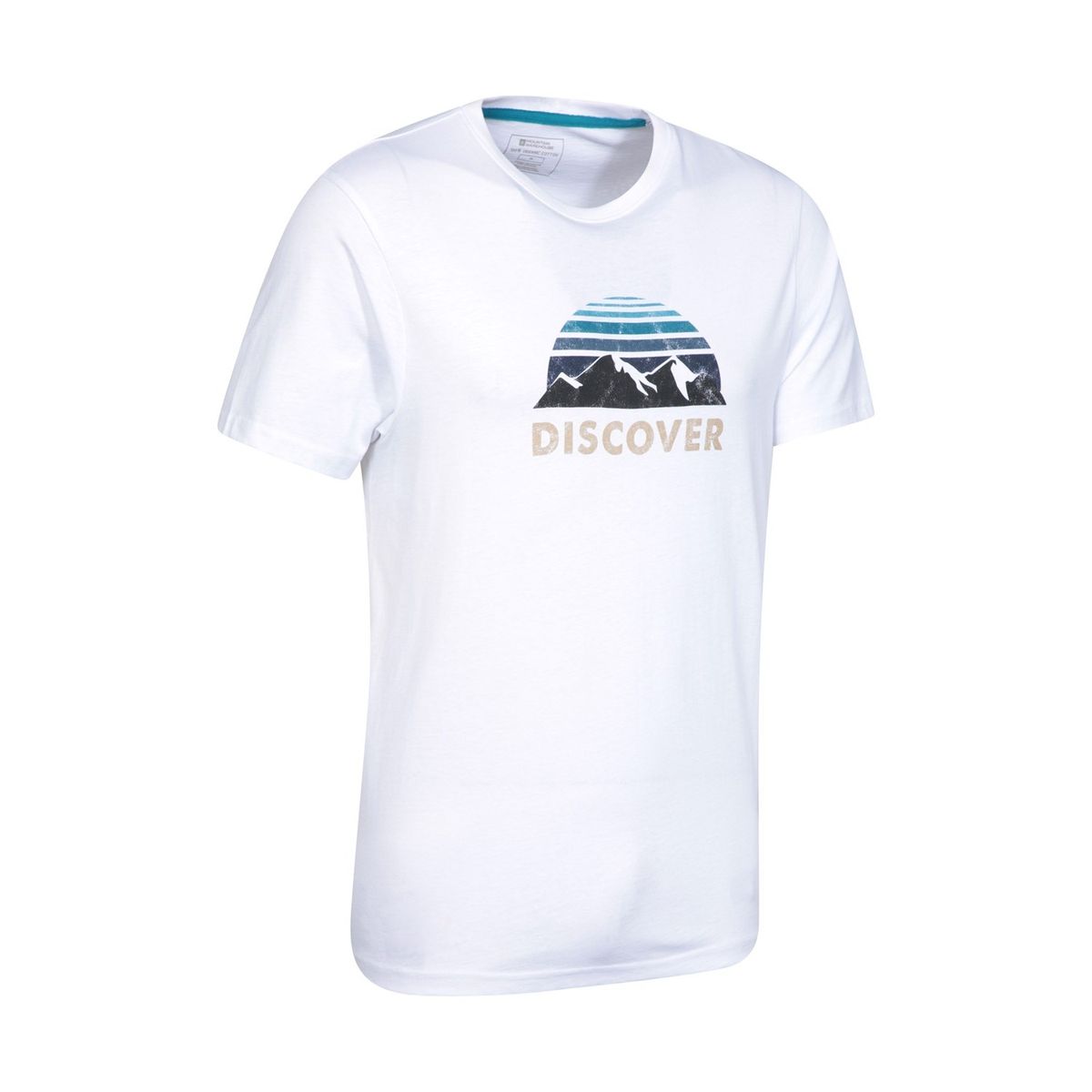 Grafik-T-Shirt mit Berg-Motiv