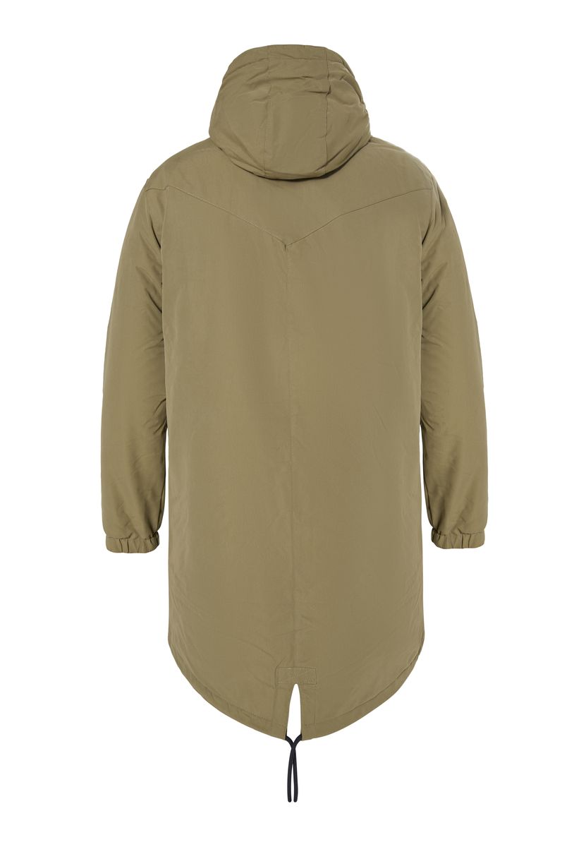 Langer wattierter Schwalbenschwanz-Parka