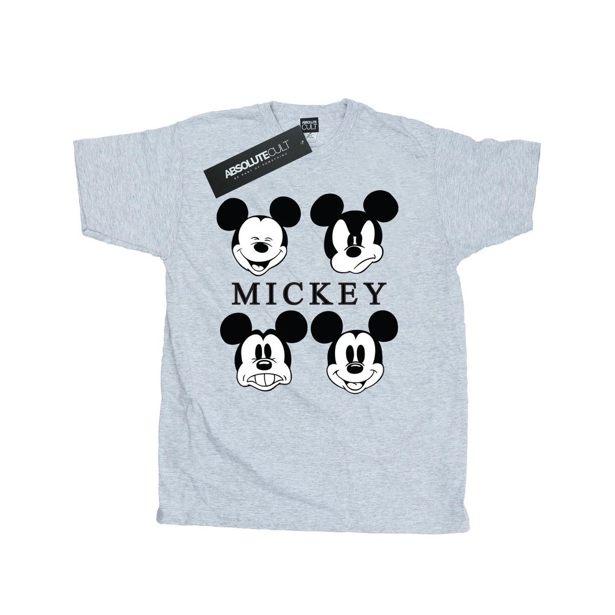 Mickey Mouse Gesichter Grafik T-Shirt