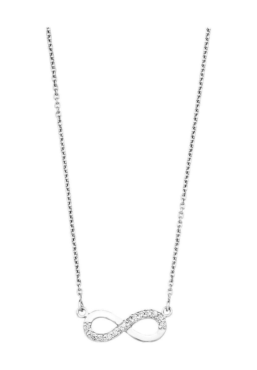 amor Damen Kette mit Anhänger "9123933", 925er Silber, silber