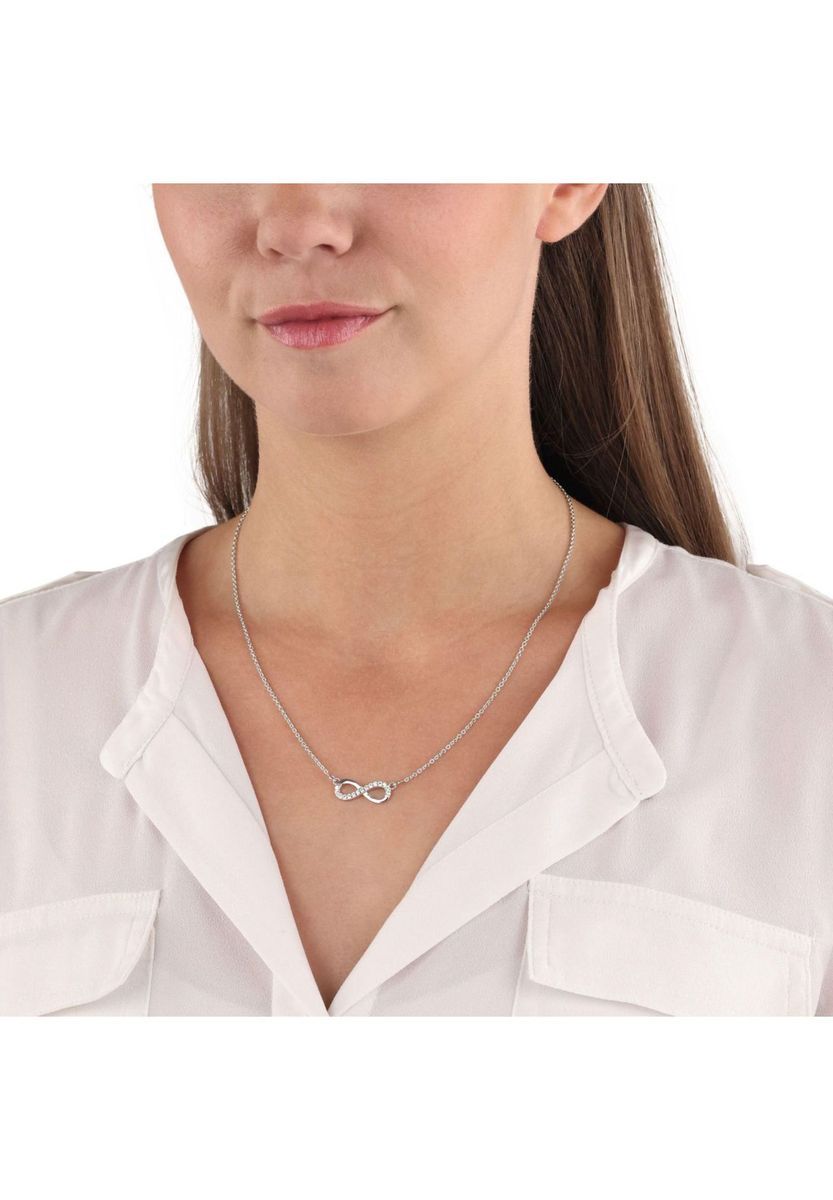 amor Damen Kette mit Anhänger "9123933", 925er Silber, silber