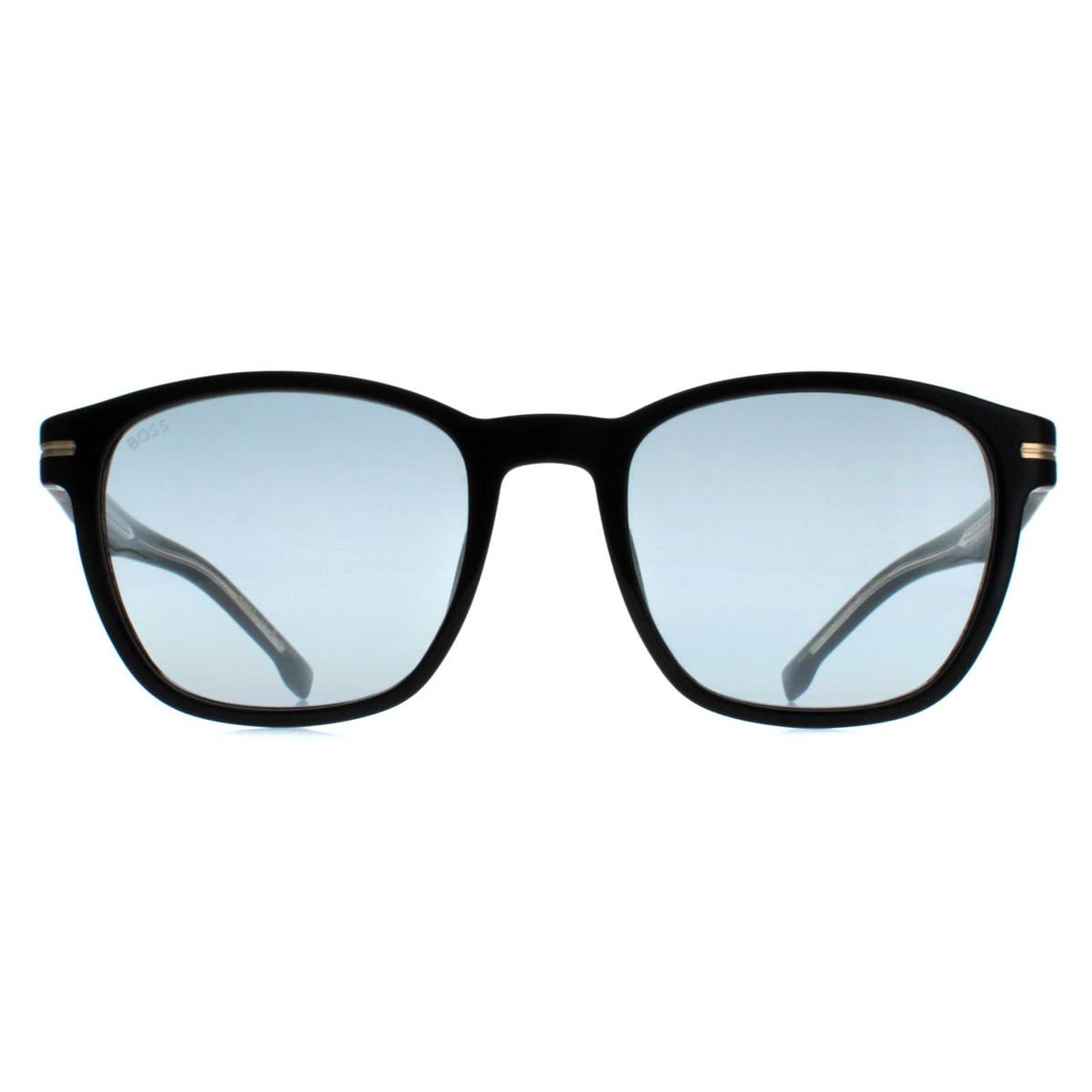 Klassische Sonnenbrille mit quadratischem Rahmen Azure Linse
