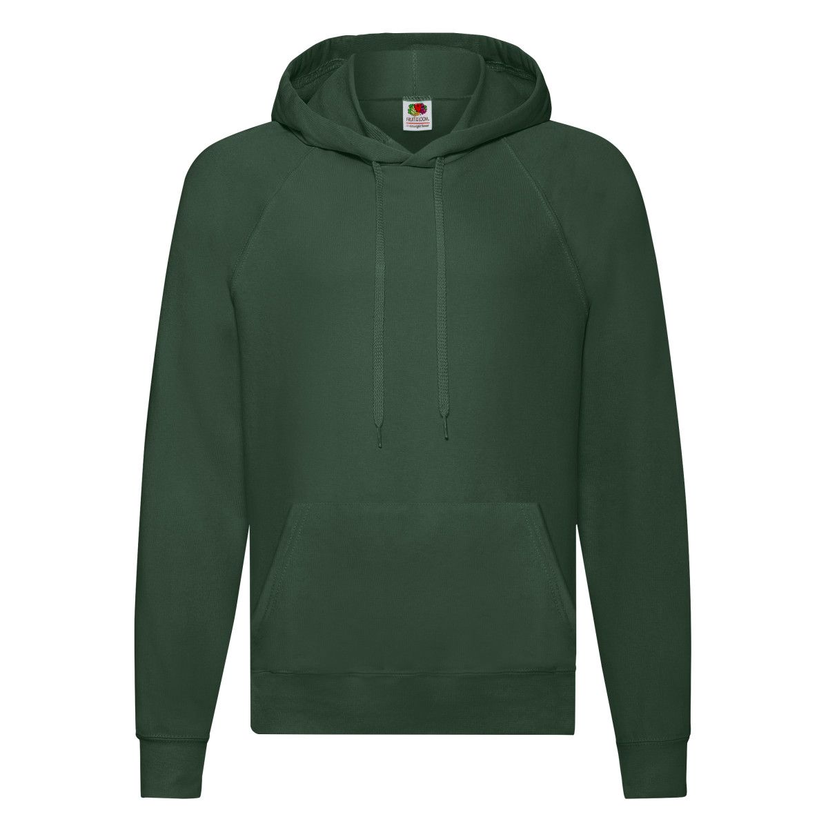 Fruit of the Loom - Sweatshirt mit Kapuze für Herren/Damen Unisex (Flaschengrün)
