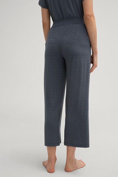 Verkürzte Loungewear-Hose mit Cornflower-Print