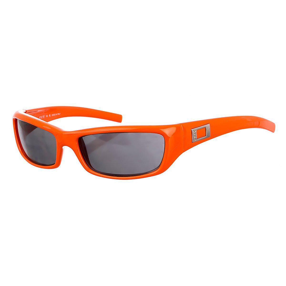 Sportliche rechteckige Acetat-Sonnenbrille