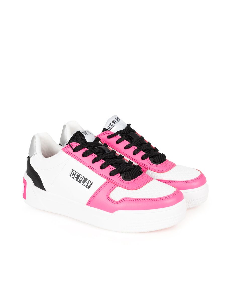 Klobige Low-Top Color-Block Sneaker